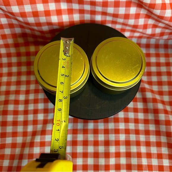 Handmade Golden Waffle And Chocolate Sweet Orange 4oz Beeswax Candles NEW - Picture 6 of 9